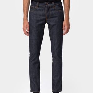 NWOT Nudie Jeans “Grim Trim” in “true navy”